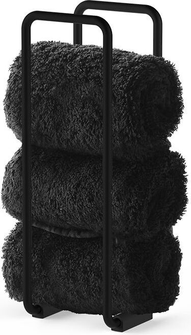 Basic Handtuchständer senkrecht schwarz matt