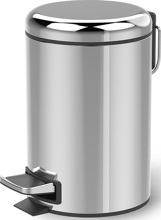 Basic Poubelle de salle de bain, 26 cm