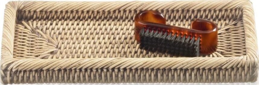 Basket Badezimmertablett 23,5 cm hell