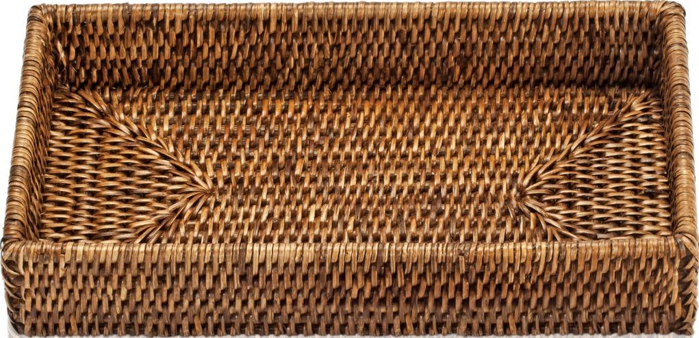 Basket Badezimmertablett 30 cm dunkel