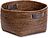 Basket Košara za shranjevanje, okrogla, rjava, ratan