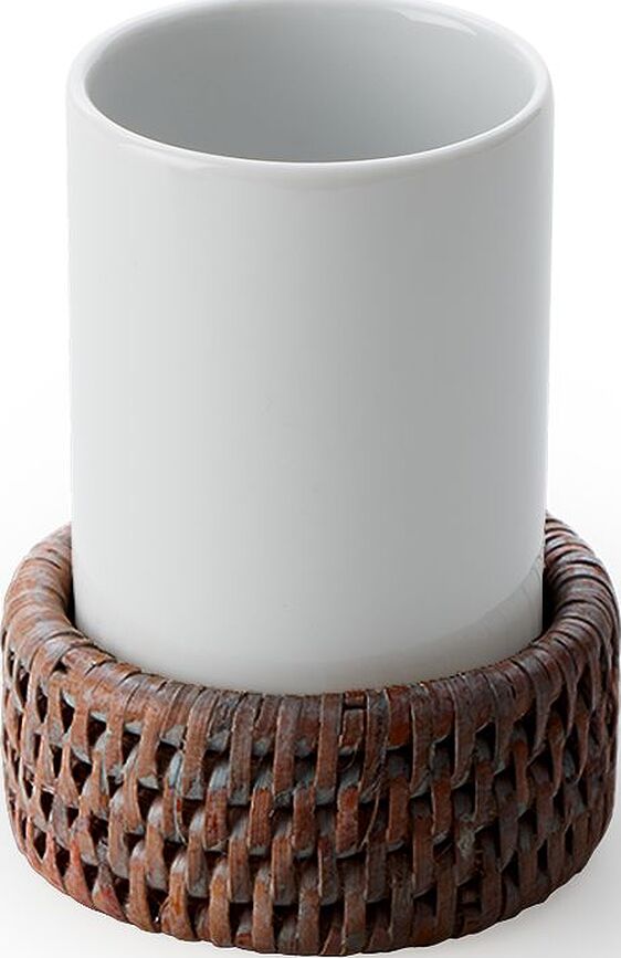 Basket Toothbrush mug dark