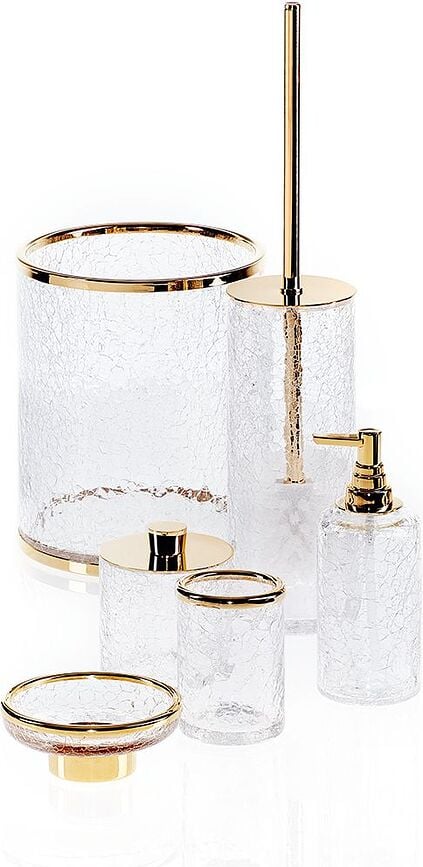 Bote de baño Crack, cromado