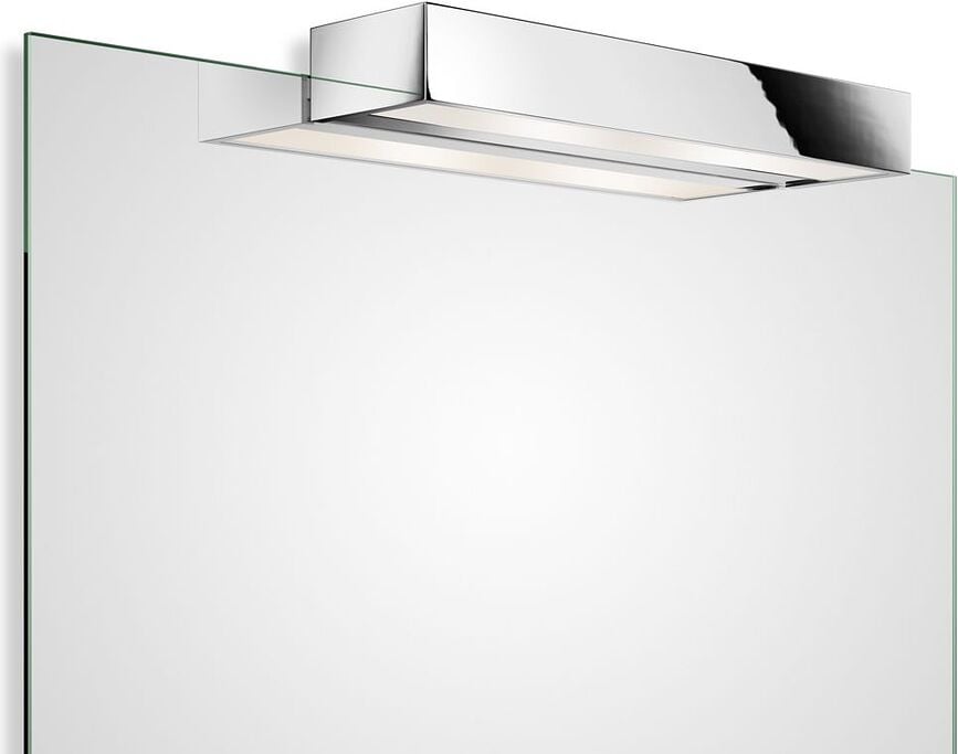 Box Clip On LED króm, krómozott Lámpa a tükör fölé 40 cm