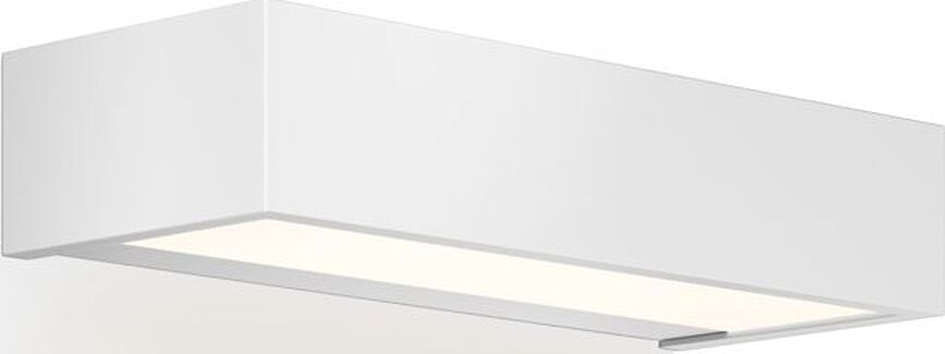 Box LED Seinalamp 25 cm mattvalge