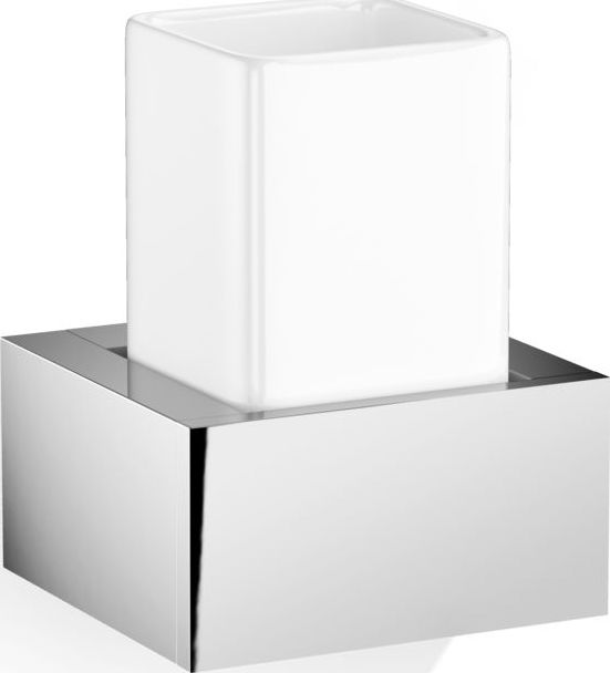 Brick Zahnbürstenbecher weiß für die Wand