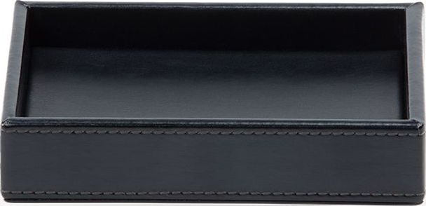 Brownie Badezimmertablett 9,5 x 13 cm schwarz