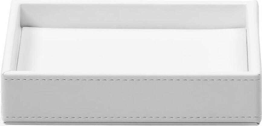 Brownie Bathroom tray 9,5 x 13 cm white