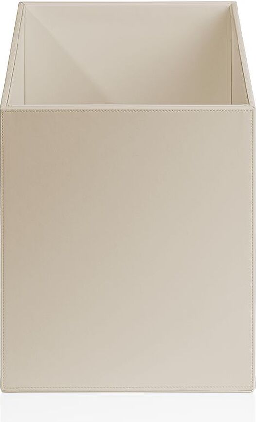 Brownie Pot de Rangement pour salle de bain, 24 cm, blanc