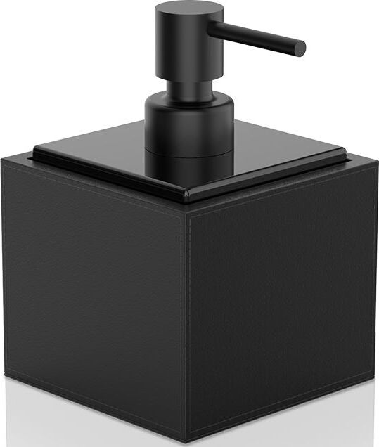 Brownie Seifenspender schwarz mit schwarzer Pumpe