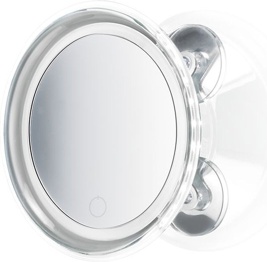 BS 18 Miroir Cosmétique mural grossissant x5, chromé