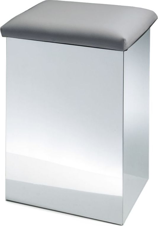 Case Hocker und Wäschebehälter 66 cm grau