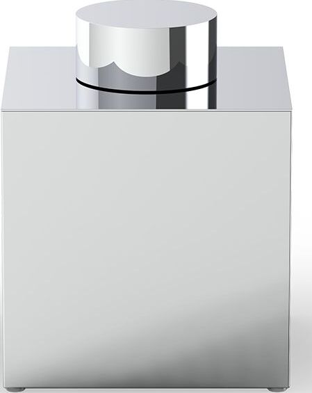 Century Badezimmerbehälter 17 cm Chrom mit Deckel