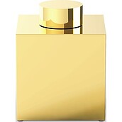 Century Badezimmerbehälter 17 cm goldfarben mit Deckel