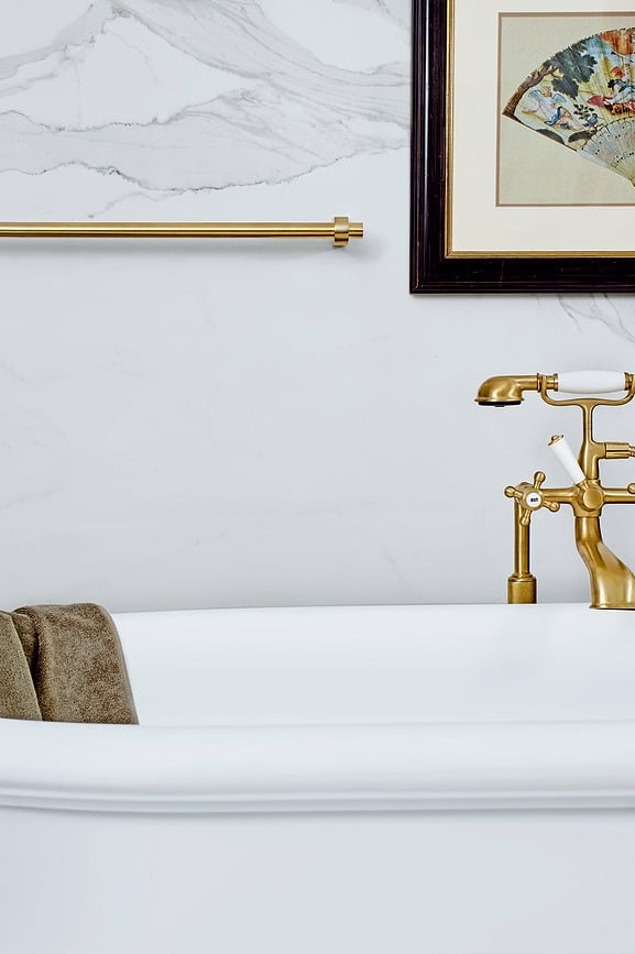 Century Držač Ručnika 60 cm mat zlatni