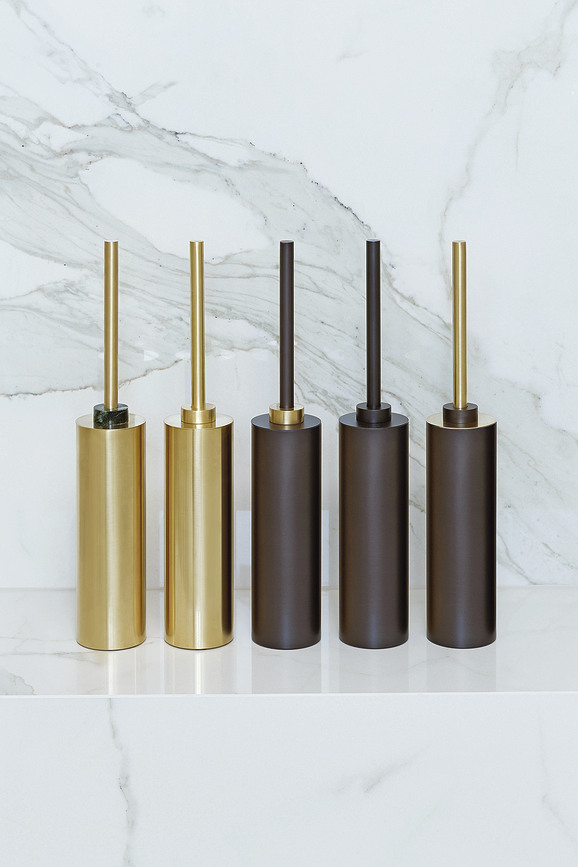 Century Βούρτσα Τουαλέτας, σκούρο μέταλλο, ματ