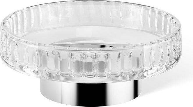 Century Seifenschale geriffelt Chrom