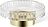 Century Seifenschale geriffelt gold matt