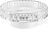 Century Soap dish corrugated white matte