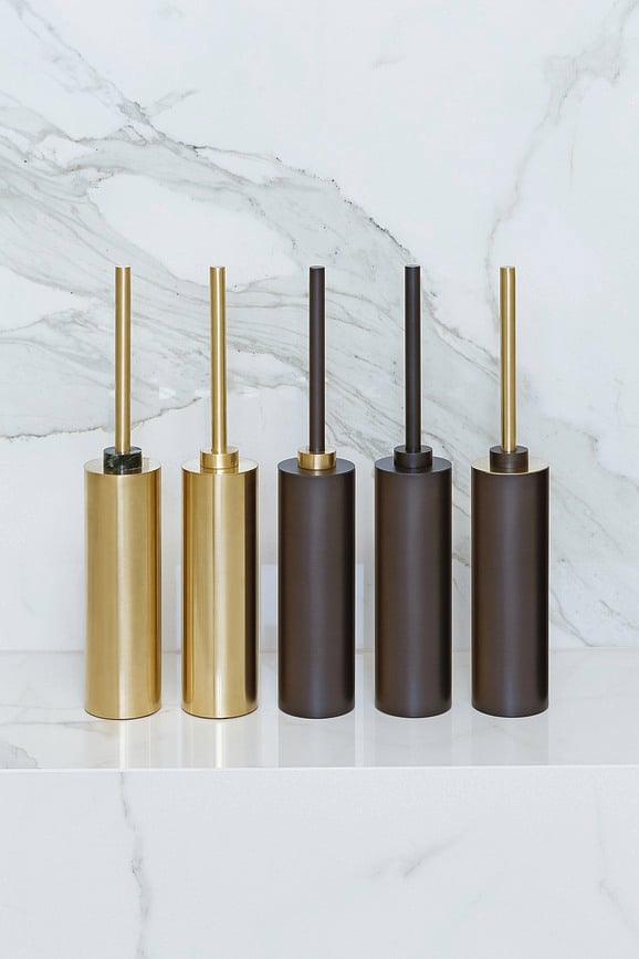 Century WC Četka tamni metal mat