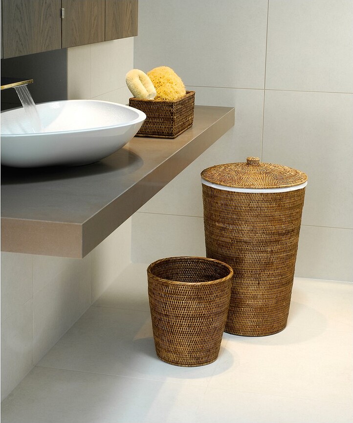 Cesto de Baño Basket, 31 cm, oscuro