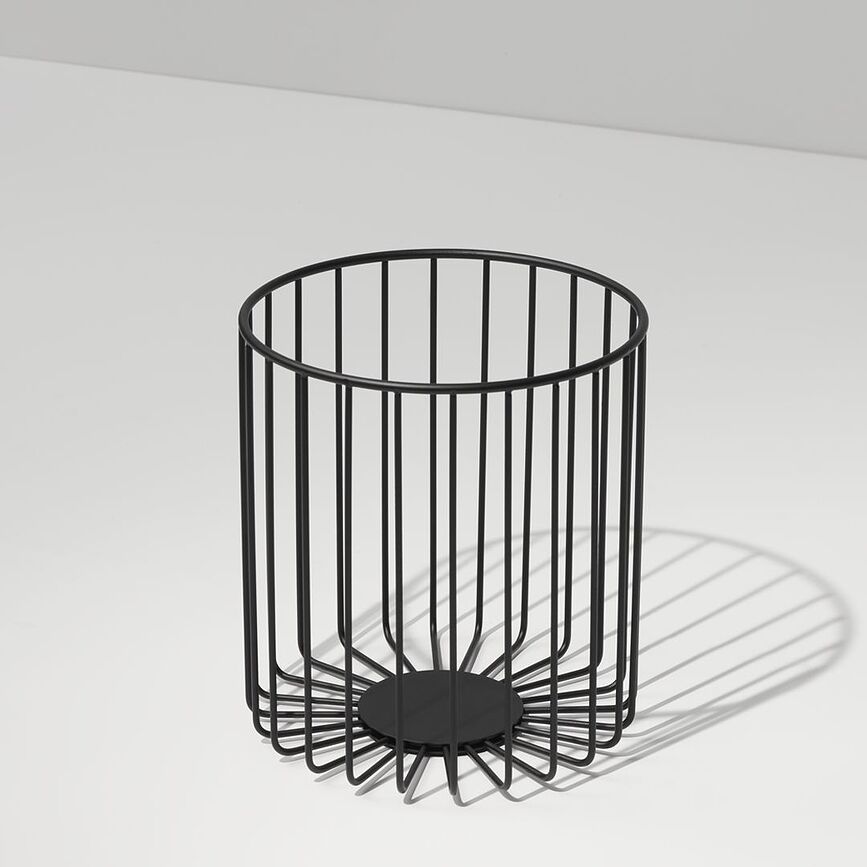 Cesto para Toallas Decor Walther Classic, 26 cm, dorado mate