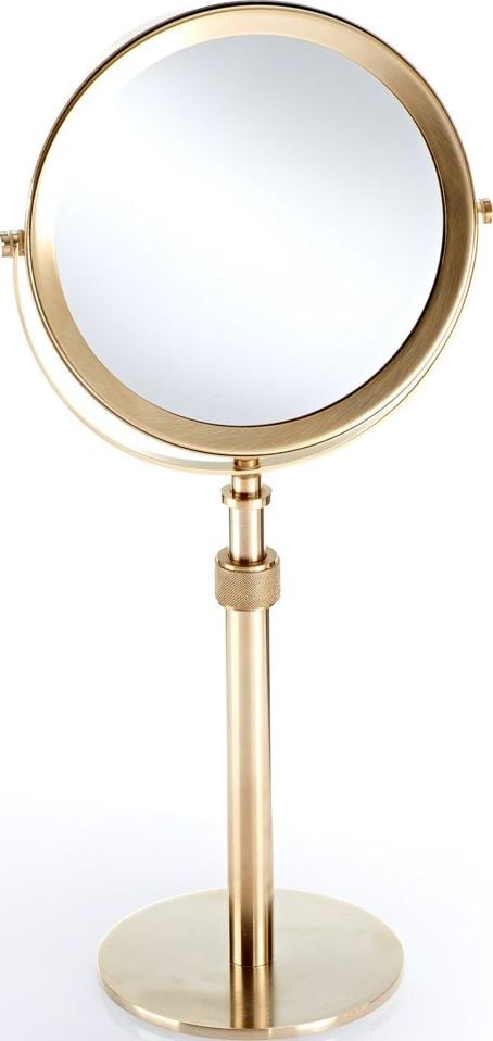 Classic Kosmetikspiegel mit 5x Vergrößerung gold matt