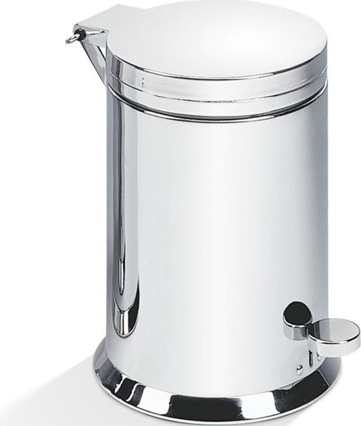 Classic Poubelle de salle de bain Soft Close, 28,5 cm, chromée