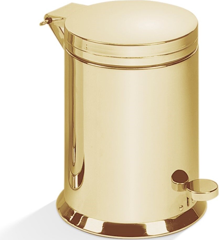 Classic Soft Close Badezimmer-Abfallbehälter 28,5 cm goldfarben