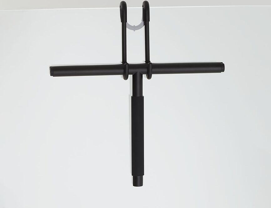 Clear Brisalec za tuš, mat črn