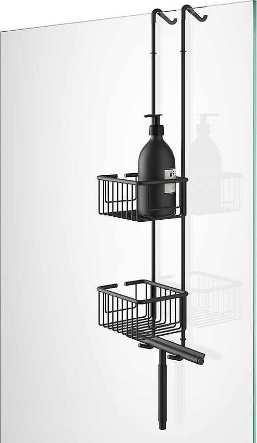 Clear Σπάτουλα Ντους, μαύρο ματ