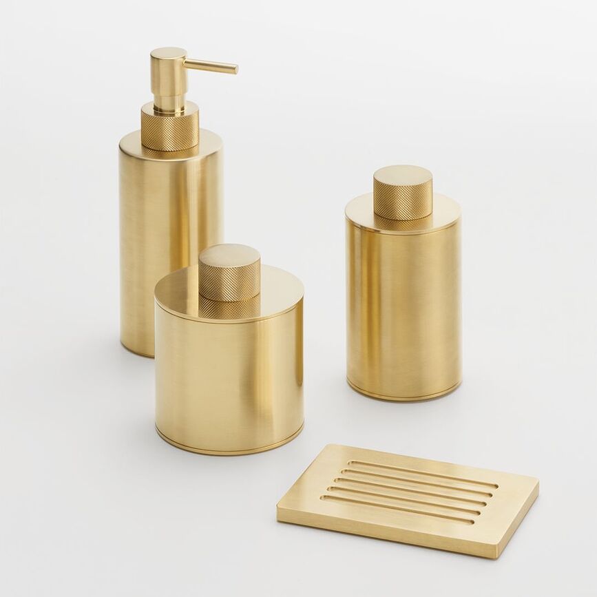 Club Pot de salle de bain, noir mat et chrome