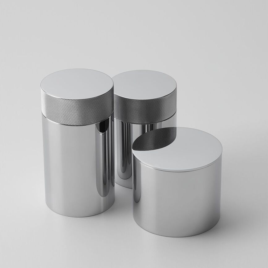 Club 5 Pot pour salle de bain, chromé