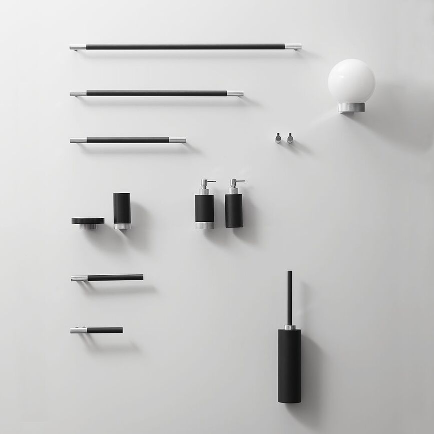 Club Applique noire mate