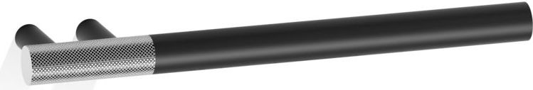 Club Handtuchreling 25 cm rechts schwarz matt-chrom