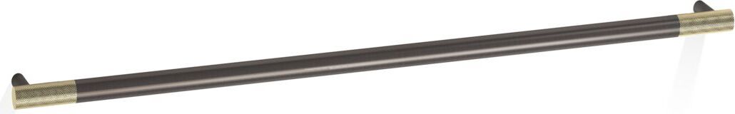 Club Handtuchreling 80 cm dunkles Metall matte - gold