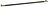 Club Handtuchreling 80 cm dunkles Metall matte - gold