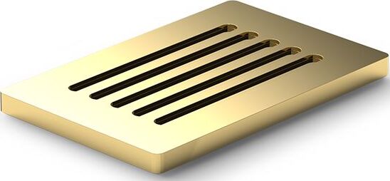 Club Seifenschale gerade goldfarben