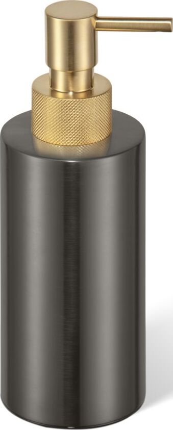 Club Seifenspender glatt dunkles Metall matte - gold