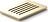 Club Soap dish straight gold matte