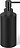 Club Soap dispenser smooth black matte