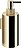 Club Soap dispenser smooth golden wall mounted