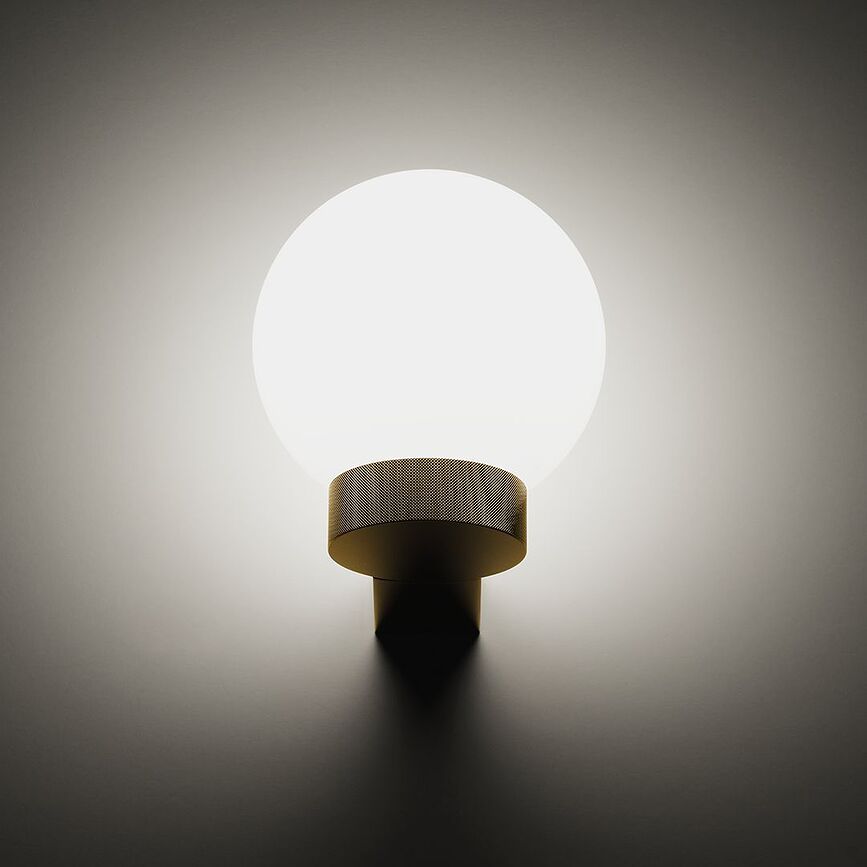 Club Stenska svetilka, črna mat