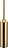 Club Toilet brush golden