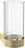 Club Toothbrush mug golden wall mounted