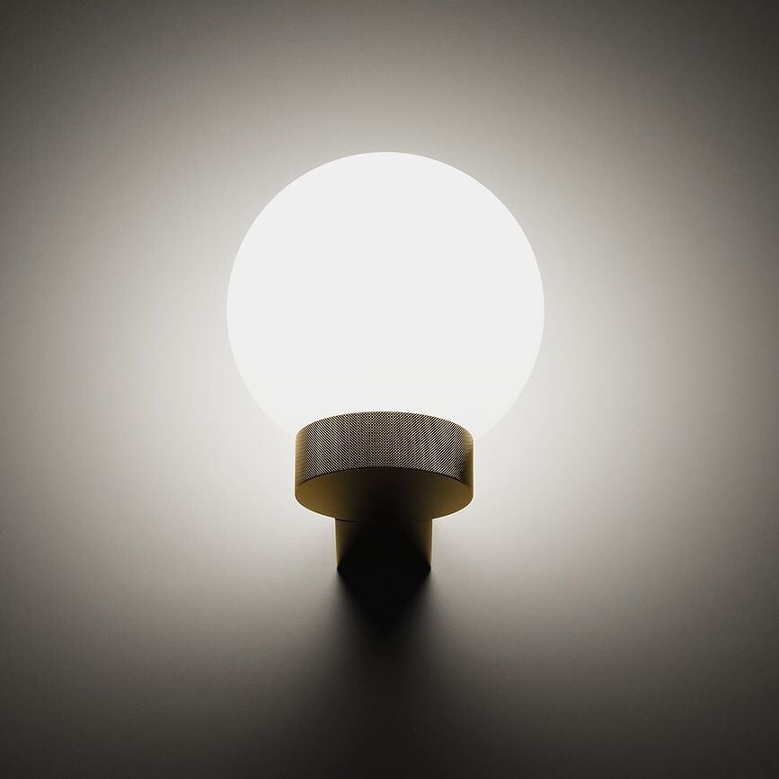 Club Zidna Lampa mat crna