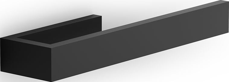 Contract Handtuchreling 25 cm schwarz matt