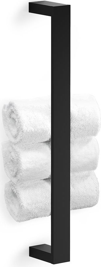Contract Handtuchreling 38 cm senkrecht schwarz matt