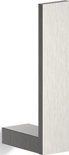 Contract Toilettenpapierhalter senkrecht Stahl matt