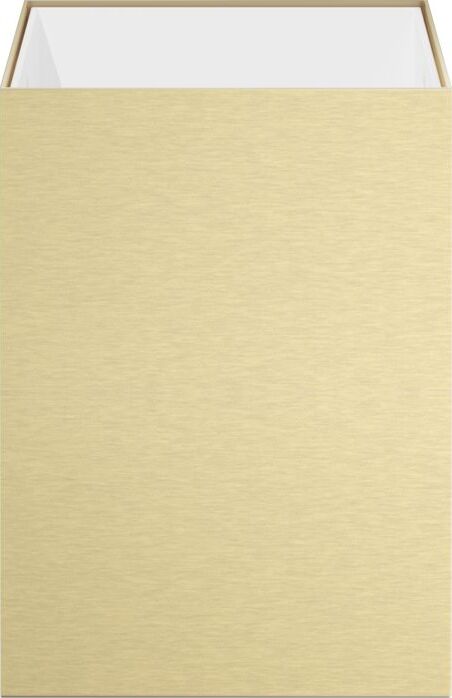 Corner Badezimmer-Abfallbehälter 24 cm gold matt